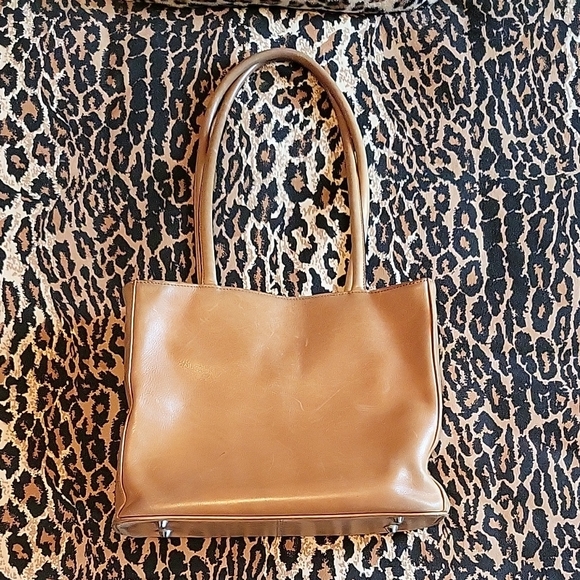 Vintage Browns Bravo Elegant Tan Leather Shoulder Bag - Picture 2 of 16